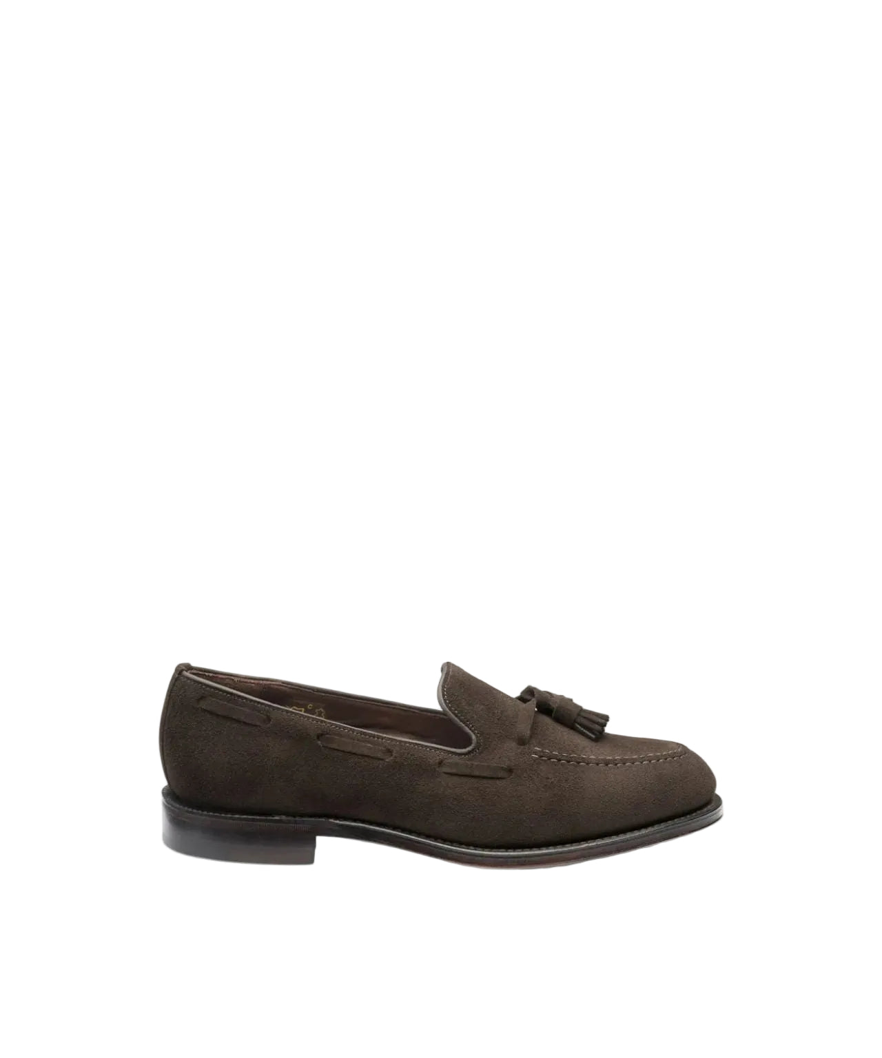 Russel Suede Tassel Loafer | Chocolate Brown