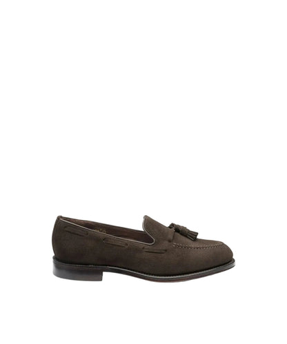 Russel Suede Tassel Loafer | Chocolate Brown