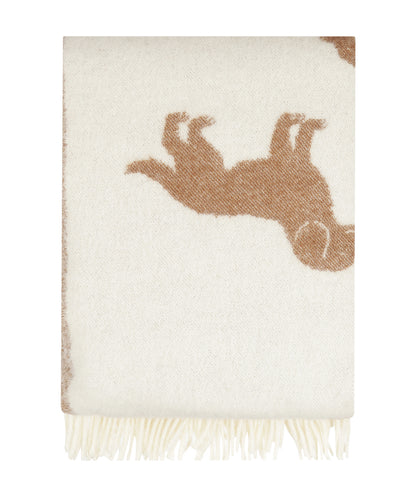 Plaid 100%Wol | Puppy Creme