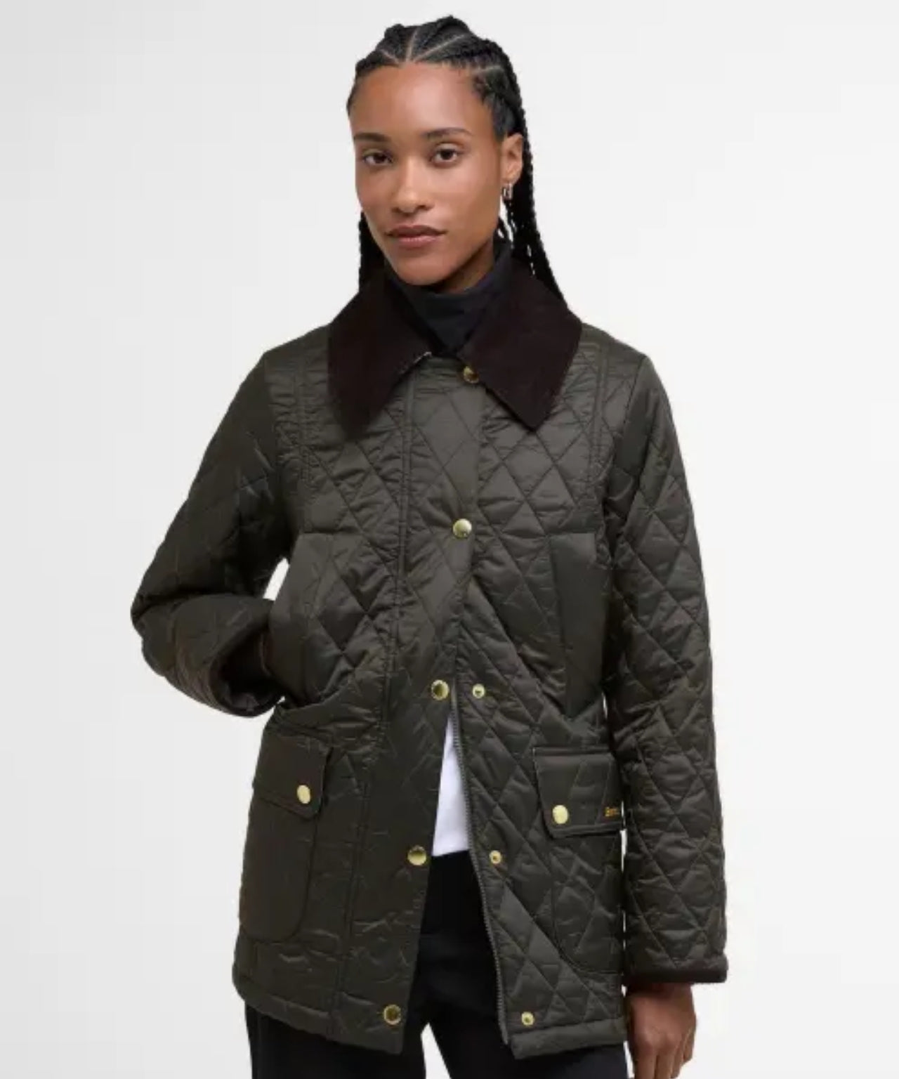 Barbour Modern Beadnell Steppjacke für Damen | Grün