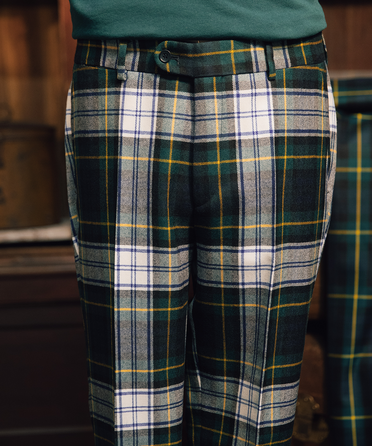 Karierte Hose, 90-Jahre-Edition | 90YGreen