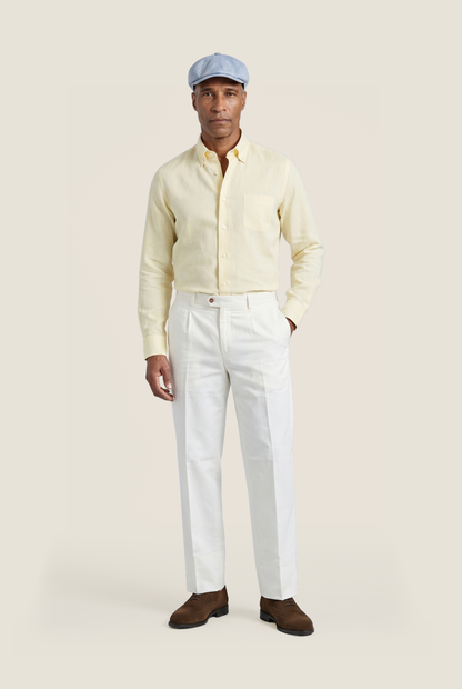 Shirt Linen | Yellow